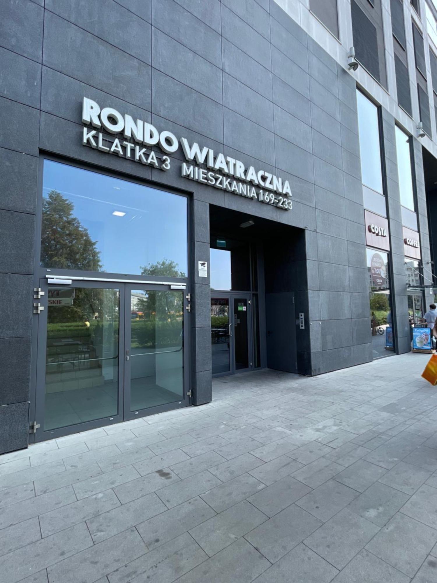 Noche Apartament Rondo Wiatraczna Warschau Exterior foto