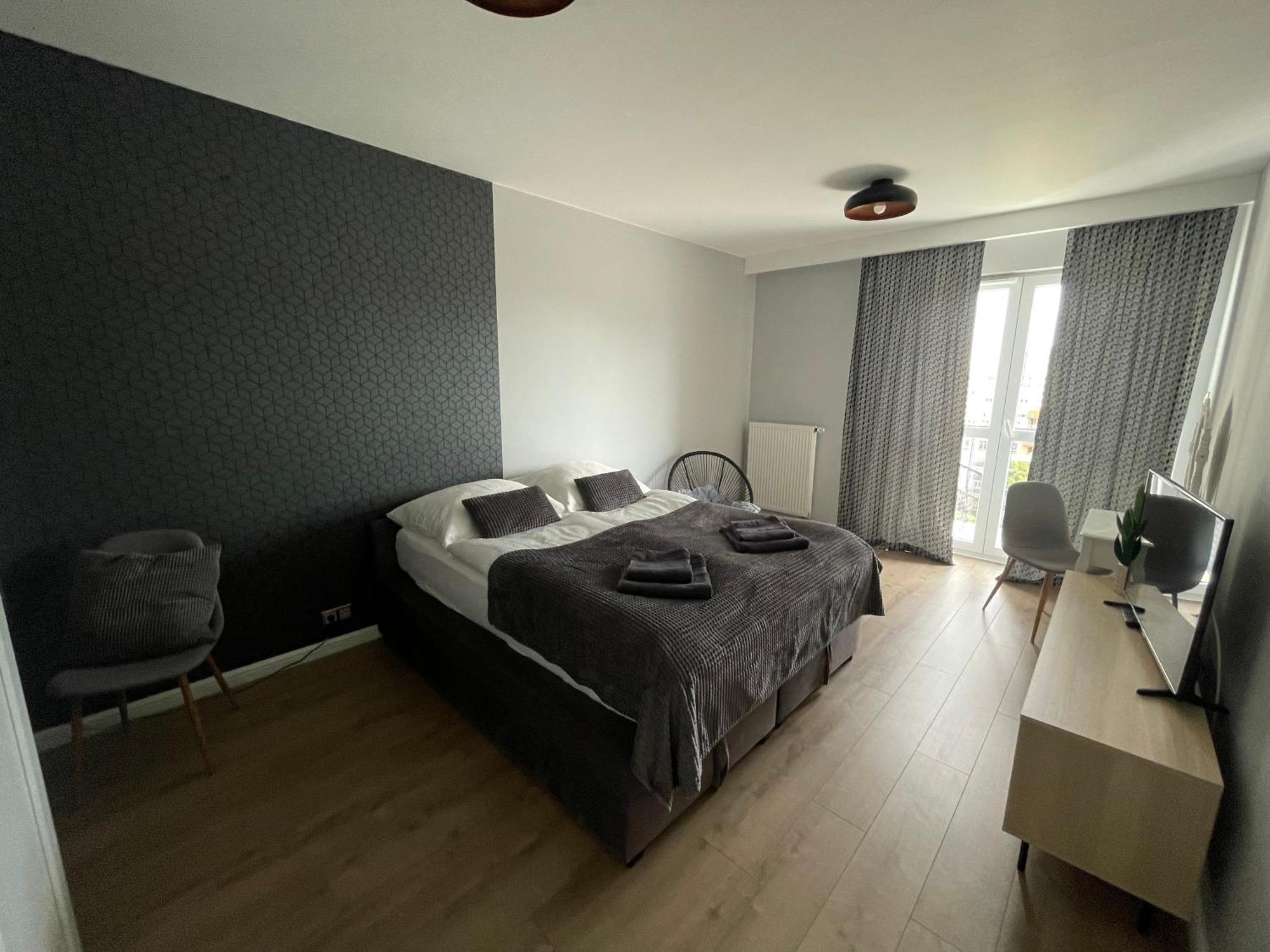 Noche Apartament Rondo Wiatraczna Warschau Exterior foto